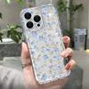 Flower Phone Case For iPhone 11 Case iPhone 13 12 14 15 Pro Max XR XS X 7 8 Plus SE  Shockproof Soft Clear Cover for Girl