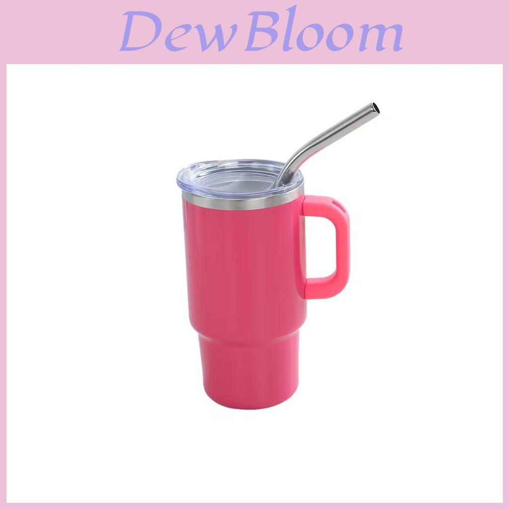 Car Cup 4oz Double Wall Stainless Steel Vacuum Insulated Tumbler With Straw For Travel And Home Use