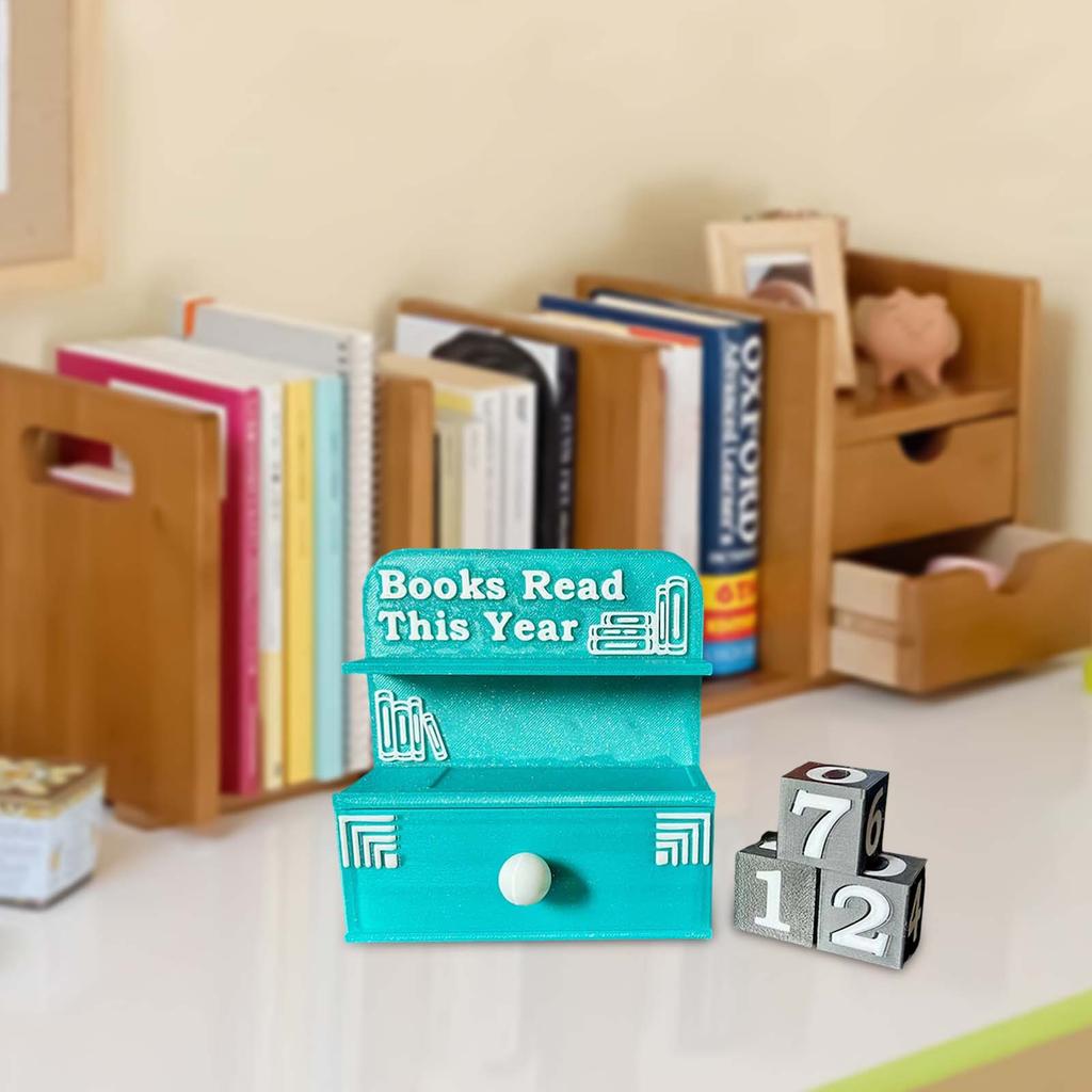 Lesen Buchzähler Bücherregal Ornamente Heimdekoration