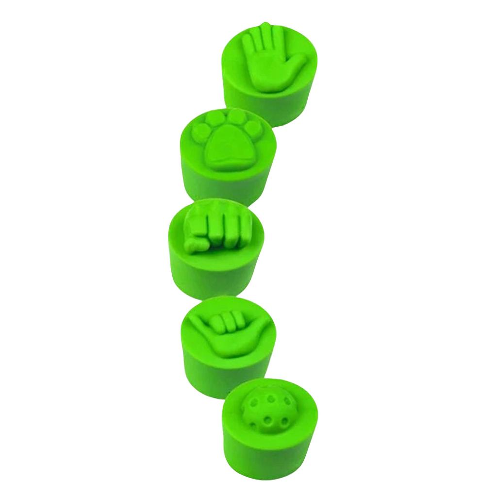 Pickleball Paddle Handle End Caps Set of 5 Durable Replacement Grip Covers for Sports Equipment Protection and Comfort