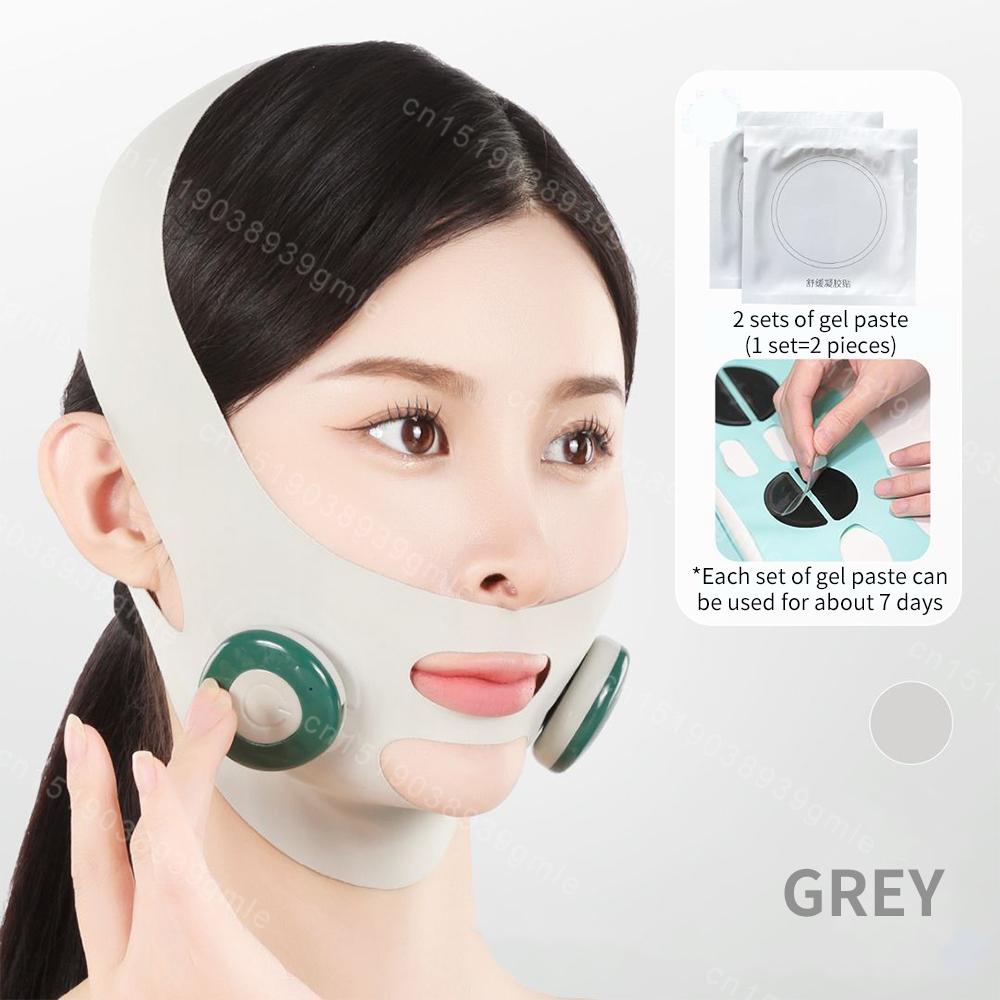 Electric V Face Facial Massager Facial Contouring Beauty Device Ems Skin Lifting Slimming Chin Shaping Massager Anti-Wrinkle