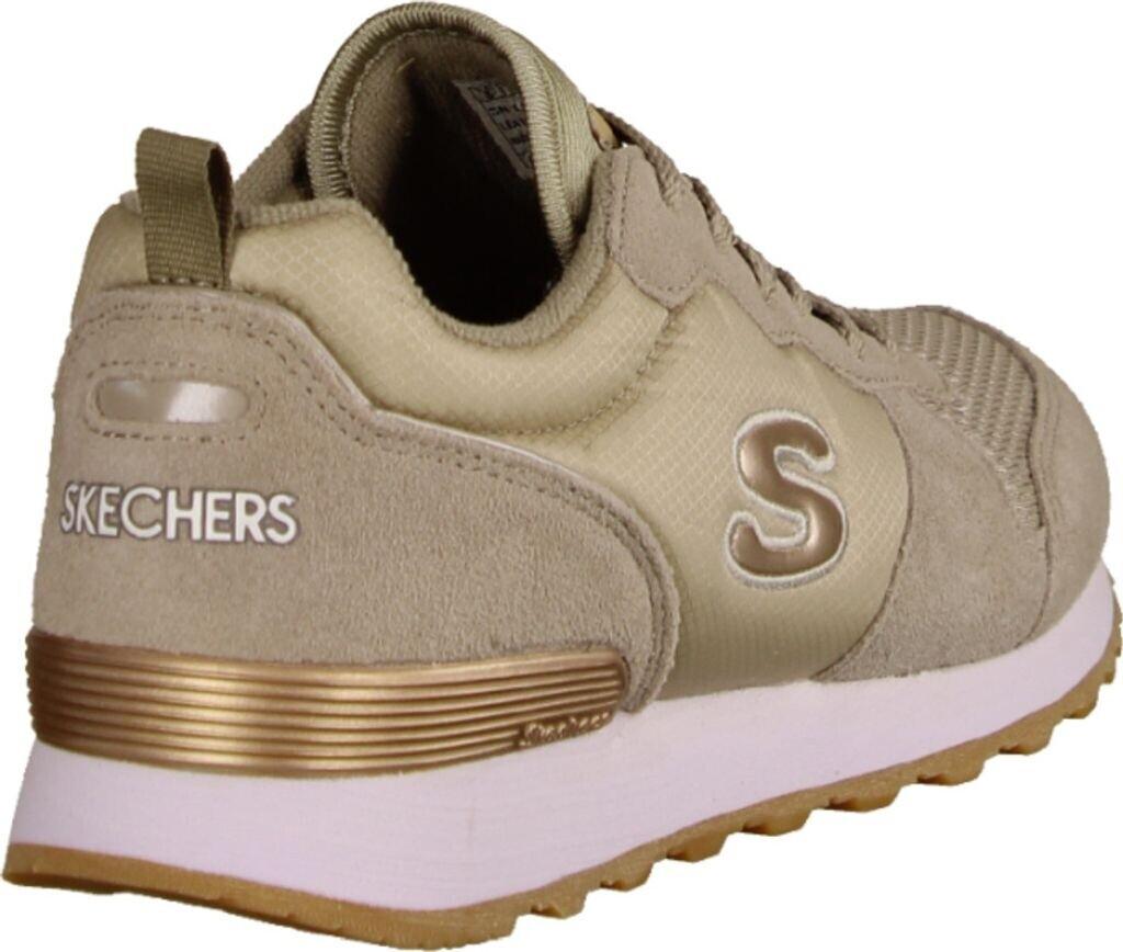 Кроссовки Skechers OG 85 Low retro sneaker OG Gurl серый/золотой/коричневый/бежевый/черный (111-TPE)
