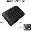 Car Center Console Cover, Leather Waterproof Vehicle Armrest Box Pad, Memory Cotton Comfortable Automotive Interior Seat Box Cushion Protector