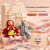 Educational Big Bad Wolf Puppet with Movable Joints for Parent-Child Storytelling Fun