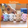 Adorable Plush Milk Tea Cup Keychain Soft Cartoon Animal Bag Ornament