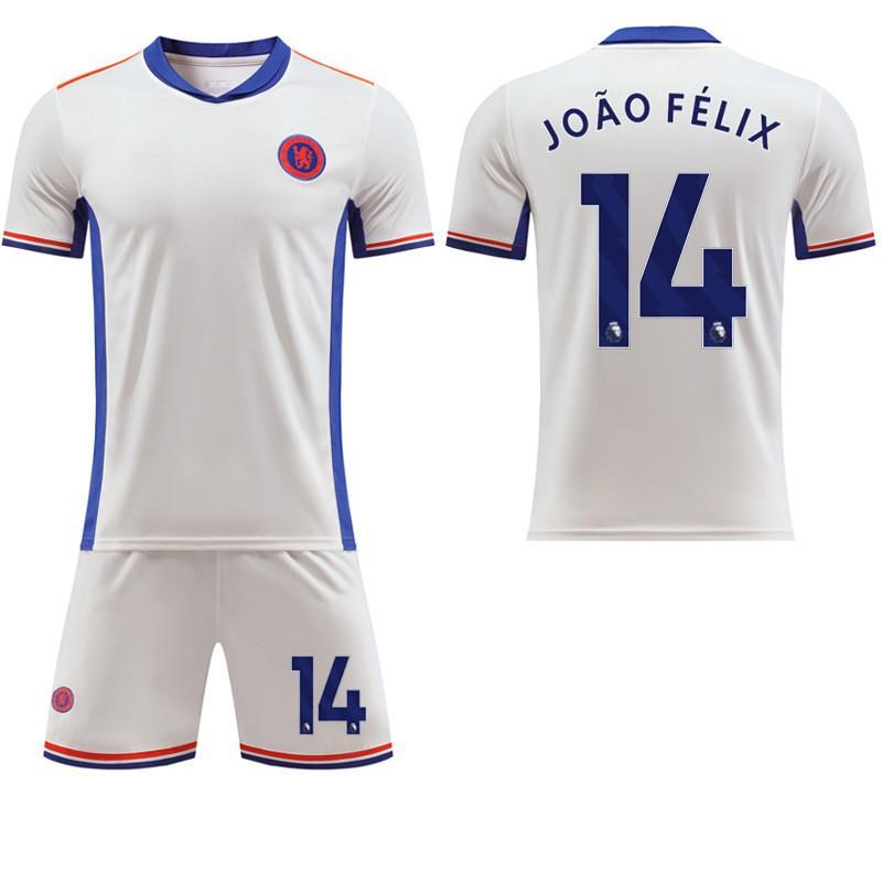 2425 Chelsea Away Football Jersey Kit No. 20 Palmer 8 Enzo 19 Sancho Sportswear Adult