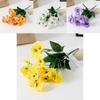 Realistic Fake Pansy Flower With Multiple Colors For House Embellishment And Photography Sessions