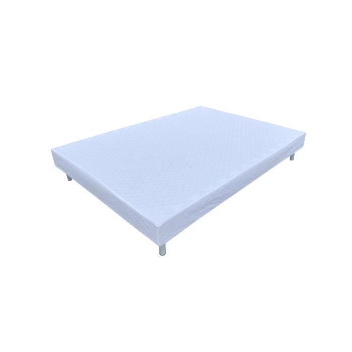 Complete Pack Mattress 140x190 cm + box spring + Feet - MATTRESS BED SET