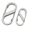 Custom S-Shaped 8-Shape Metal Mountaineering Buckle: Versatile Double-Hang Snap for Multifunctional Outdoor Sports Backpacks