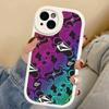 V-Volcom LOGO Fashion For IPhone 16 15 14 13 12 11 Pro Max Plus Leather Phone Cover