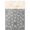 Aurora Butterfly Nail Stickers: Colorful, Pure Desire Decorations
