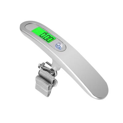 Tragbare Waage Elektronische Waage mit Hintergrundbeleuchtung 50kg x 10g LCD Gepäckwaage Hängende Laufgewichtwaage Hakenwaage