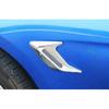 ABS Chrome Car Air Flow Vent Side Decoration Sticker Trim For BMW 5 Series 18-22