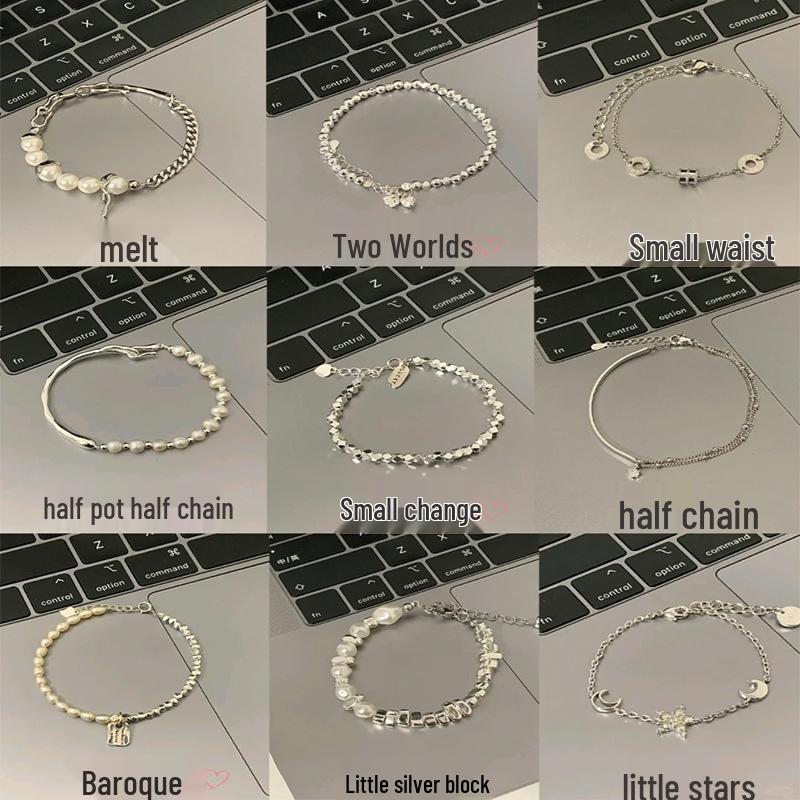 Korean Pearl & Sterling Silver Beaded Bracelet: Non-Fading, Summer Women's High-End Jewelry.