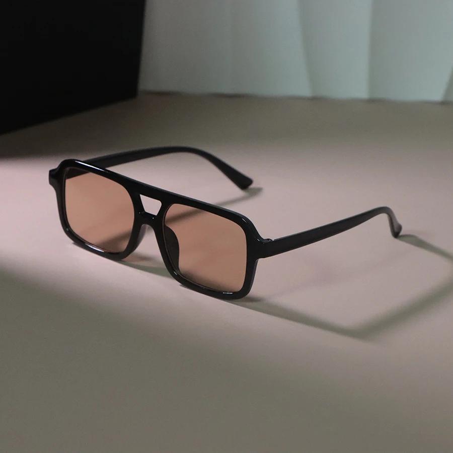 

Classic Rectangle Sunglasses Women Men Fashion Vintage Sun Glasses Female Male Designer Casual Travel Shades Oculos De Sol Other