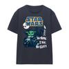 STAR WARS Womens/Ladies Swipe Grogu T-Shirt