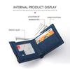 RVGH1 Car Portable ID Credit Card Coin Purse Canvas Folding Wallet For KIA K5 K2 Optima Soul Spectra Niro Cadenza Sephia Carens