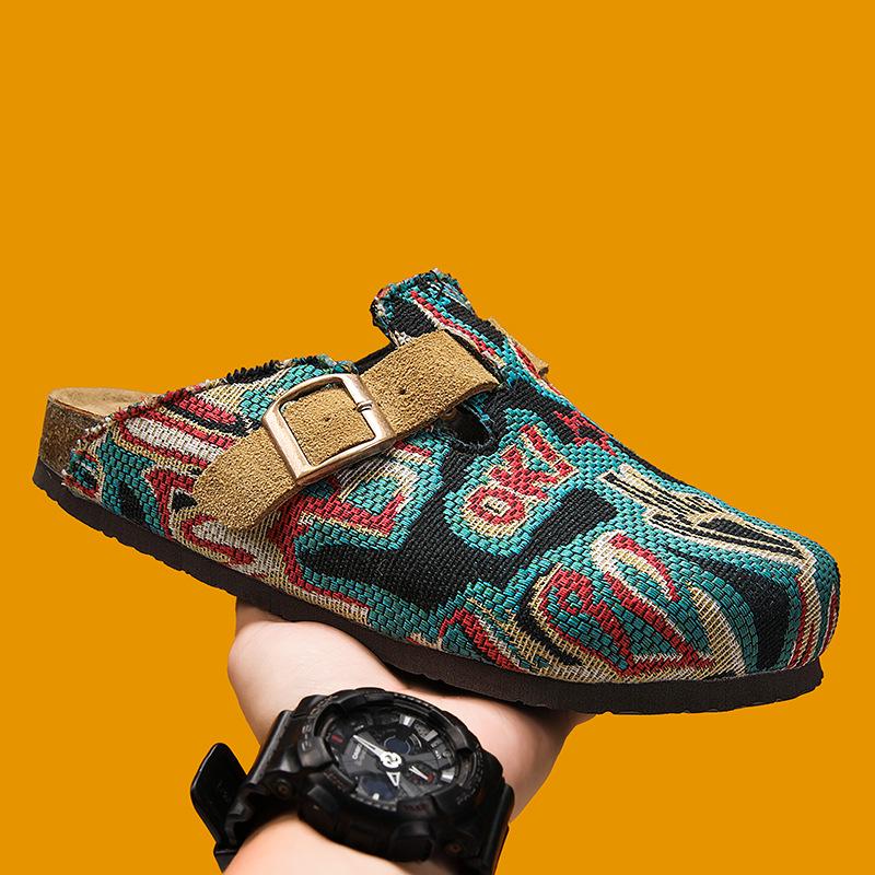 Jesień 2025 Klasyczne korkowe sandały Birkenstock Klapki dla mężczyzn i kobiet