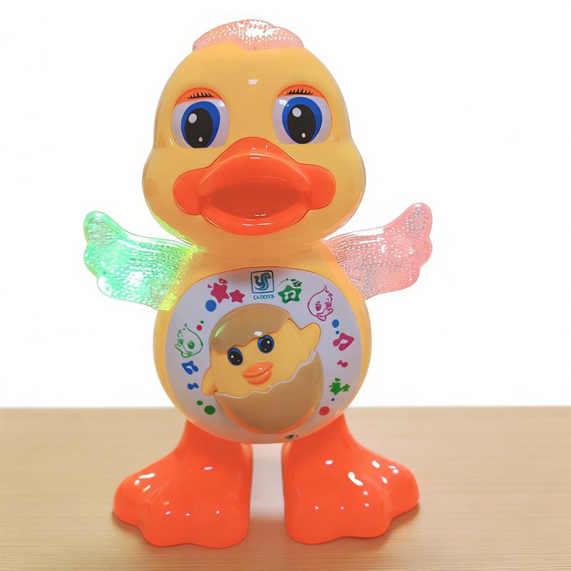 Dance Music 6 Claws Robot Octopus Spider Ducks Robots Vehicle Birthday Gift Toys for Children Kids Early Education Baby Toy