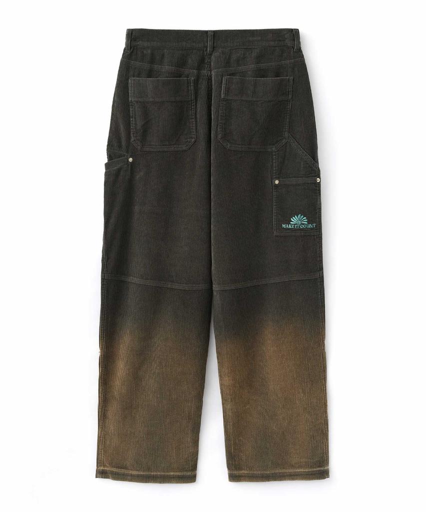 WMC Two-Tone Corduroy Work Pants_Charcoal Grey