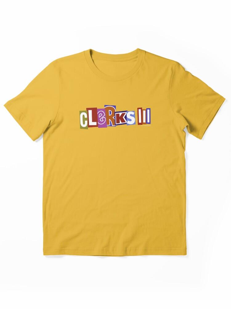 Clerks Clerks III Color Pop Logo Movie Poster Essential T-Shirt
