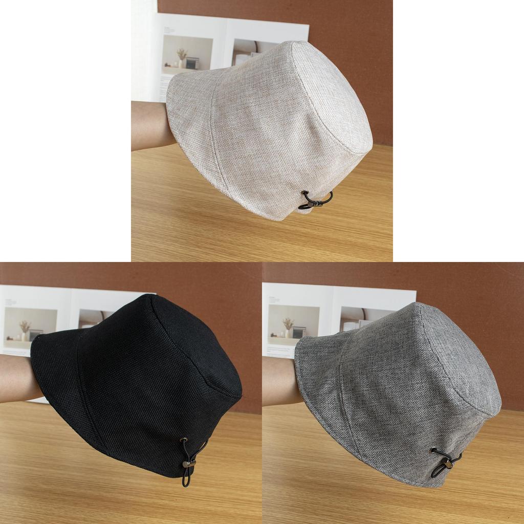 Casual Summer Bucket Hat With Breathable Fabric And Sun Protection For Women