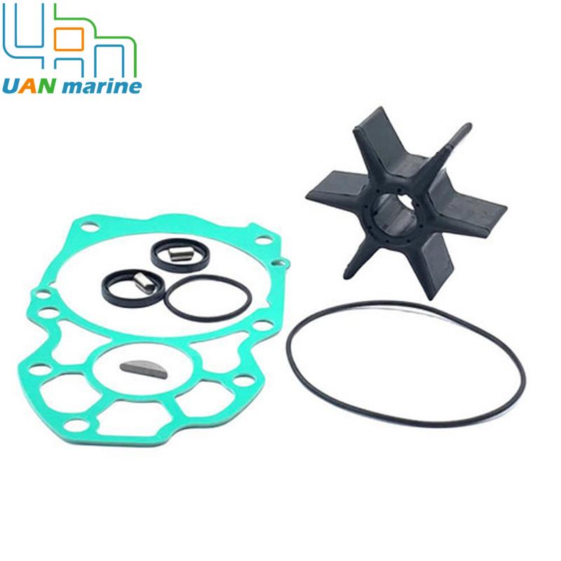 6CE-W0078 Outboard Water Pump Impeller Repair Kit For Yamaha 4 Stroke 225 250 300 350 HP 6CE-W0078-00-00 6CE-W0078-01-00