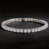 925 Sterling Silver Charming AAA Zircon Gift Bracelet Fashion Jewelry