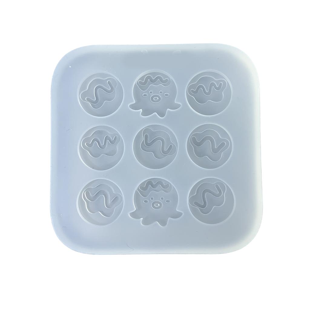 Módní Všestranná Pevná Silikonová Forma Přenosný Kreativní Potřeby Příslušenství pro Stylové Chobotničky Tvarované Výtvory