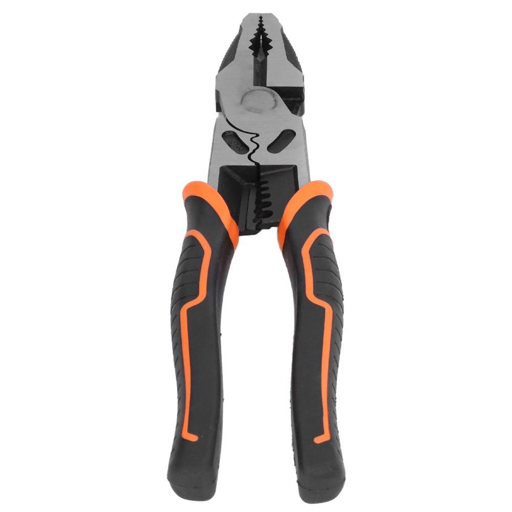 Heavy Duty Flat Nose Pincer Pliers High Leverage Combination Pliers Wire Pliers  Wire Stripping