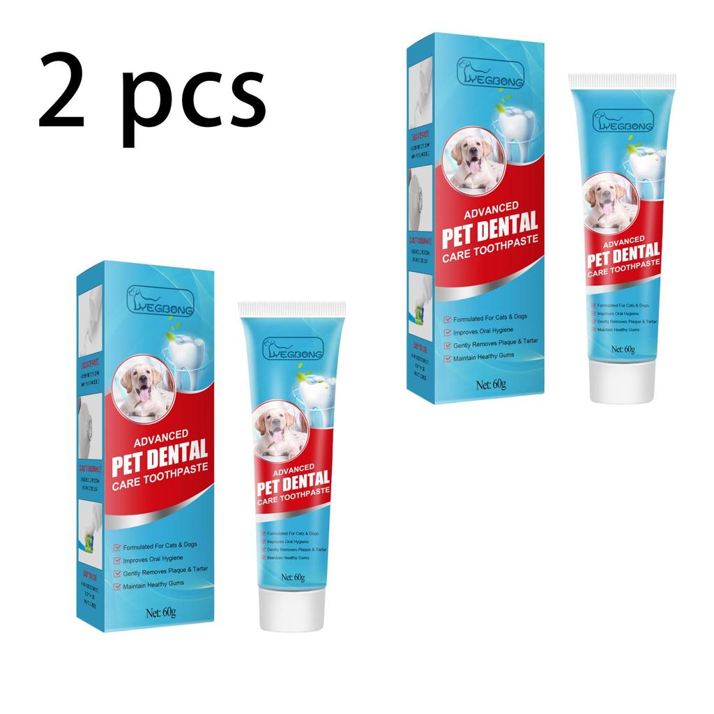 Yegbong Healthy Safe Pet Toothpaste Useful Dog Cat Teeth CleaningUseful Dog Cat Teeth Cleaning Pet Teeth Cleaning Supplies