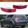 For Citroen C-crosser / Peugeot 4007 2007-2012 Rear Bumper Brake Light Cover Tail Warming Turn Signal Reflector Fog Lamp No Bulb