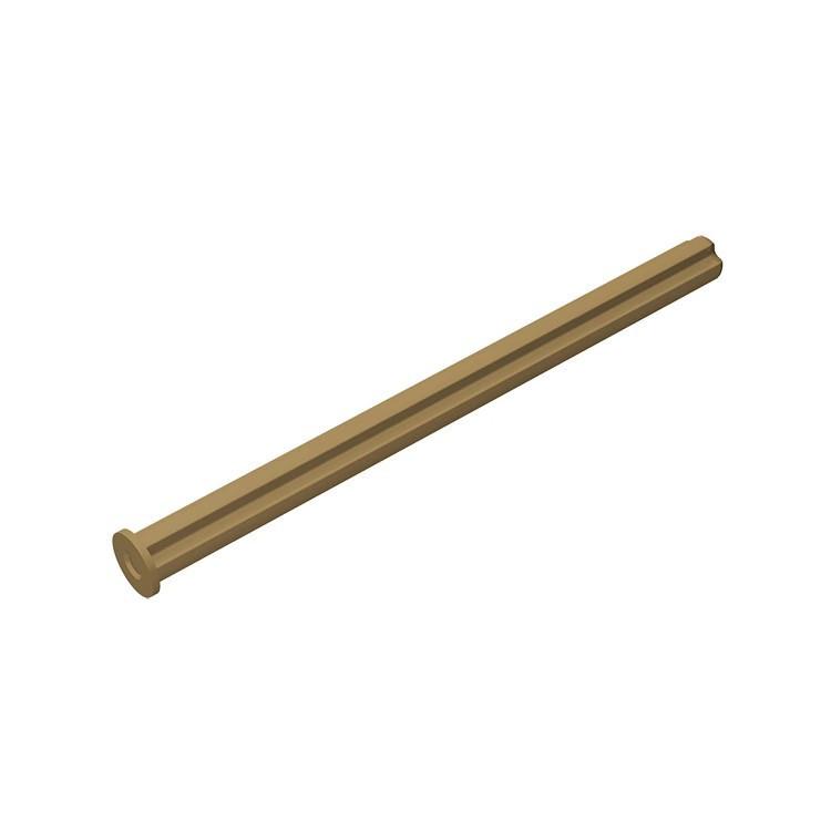 Compatible Building Block 55013 Technology Building Block Spare Parts 4499858 Nail Shaft 1X8 Shaft With Cut-Off