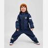 Exported Nordic-Style Padded Windproof and Snowproof Children's One-Piece Ski Suit for Winter, Warm and Thin Cotton for Temperatures Below -10 Degrees