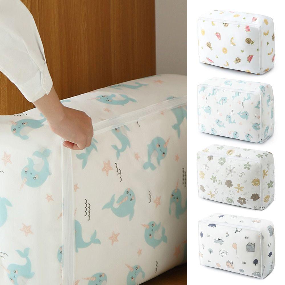 

Packing Large Capacity Cotton Quilt Bag Moving Clothes Packing Clothes Storage Bag Organizer Bag Style A