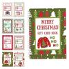 Merry Christmas Gift Card Book 10 Pages DIY Spiral Bound College Survival Gift Card Book Holder for Students Graduation Gifts