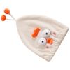 Hair Drying Caps Ultra Absorbent Microfiber Shower Wrap Towels Soft Cute Cartoon Quick Drying Bath Hat for Wet Long