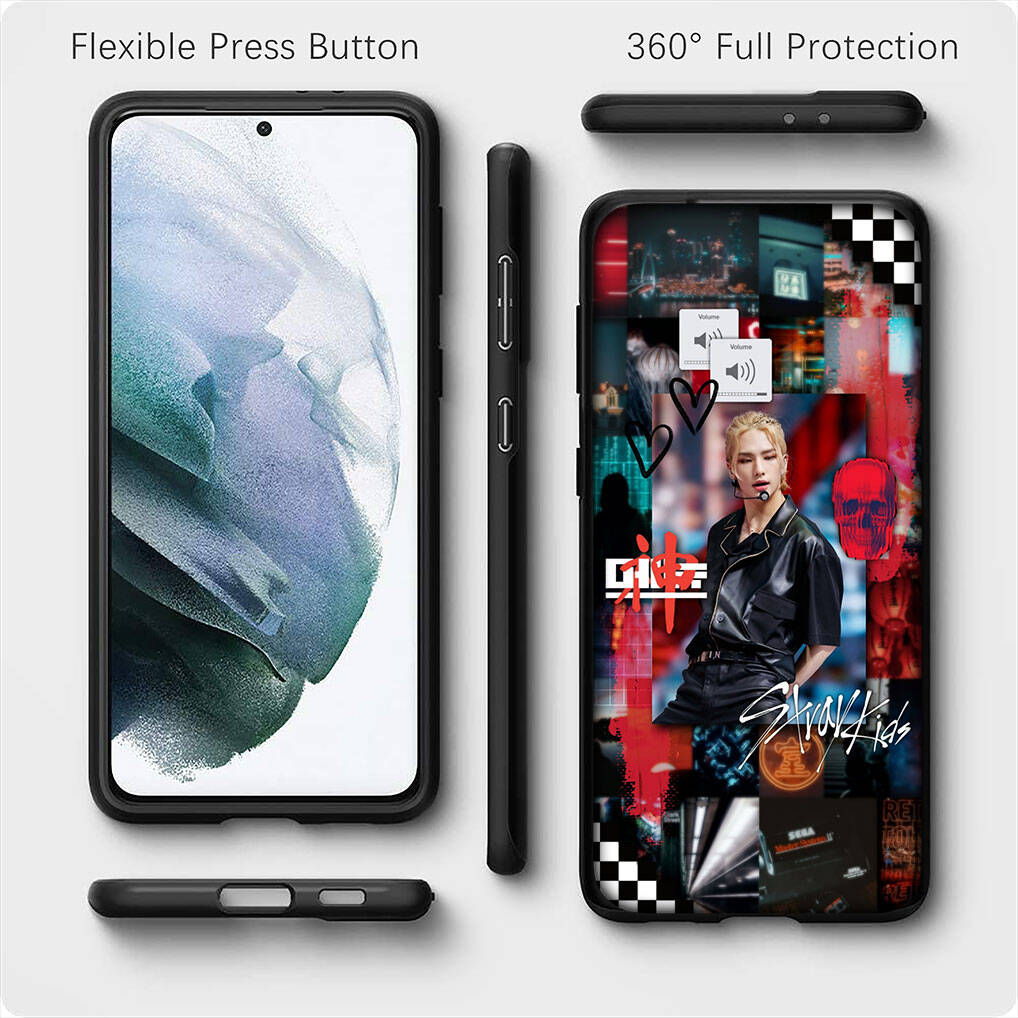For iPhone 17 16 15 Xiaomi Poco F7 F8 X7 X6 C85 C75 C71 M8 Redmi Note 14 13 12 11 Pro Max 14C 13C 15C A3 A4 Phone Case Stray Kids Cover