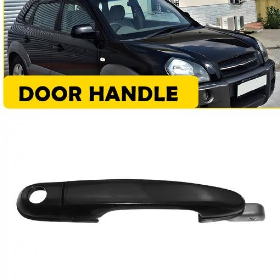 Exterior Door Handle For Hyundai Tucson Front Right Passenger Black EOOH