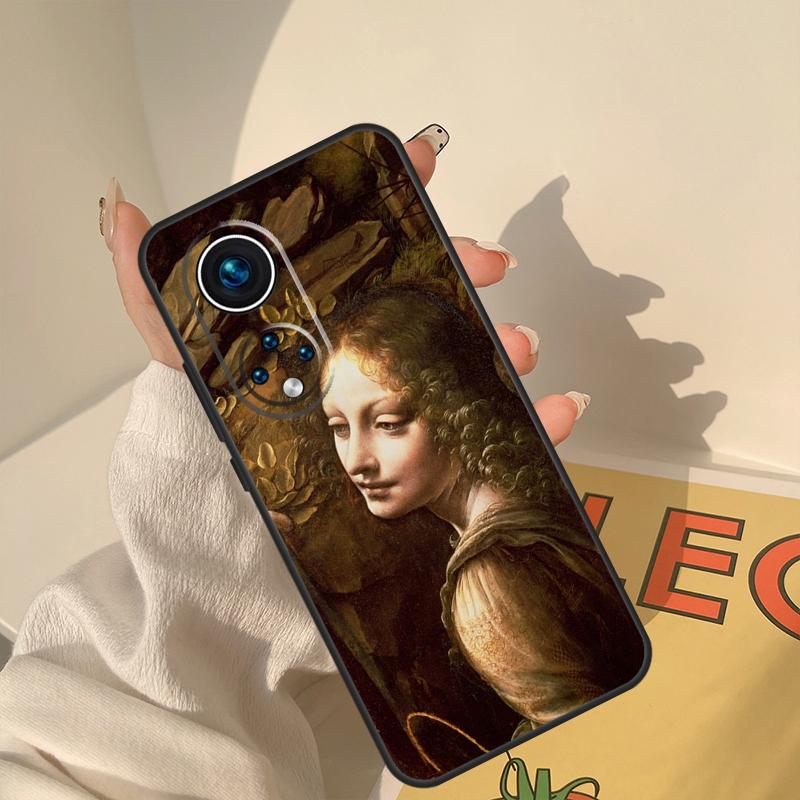 Leonardo da Vinci Mona Lisa Art Case For Honor Magic 8 Pro 5 6 7 Lite Cover For Honor 400 200 90 70 50 X8a X8b X9a X9b X9c