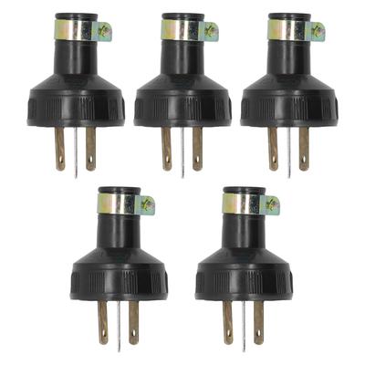 5Pcs Gasoline Generator Plug 3 Prong ABS Set Kit 250V 15A for ET950 ET650 TG950