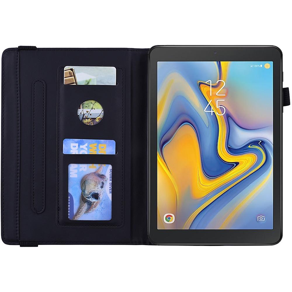 Tablet Case for Samsung Galaxy Tab A 8.0 2018 Case T387 SM-T387V SM-T387W SM-T387 For Galaxy Tab A 8.0 Embossed Skin Caqa + Gift