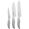 Shimomura Kougyou Made In Japan Verdun Santoku 165mm / Gyuto 180mm / Petty 125mm Knife Set of 3 Molybdenum Vanadium Steel Dishwasher Safe OVD-80 Made