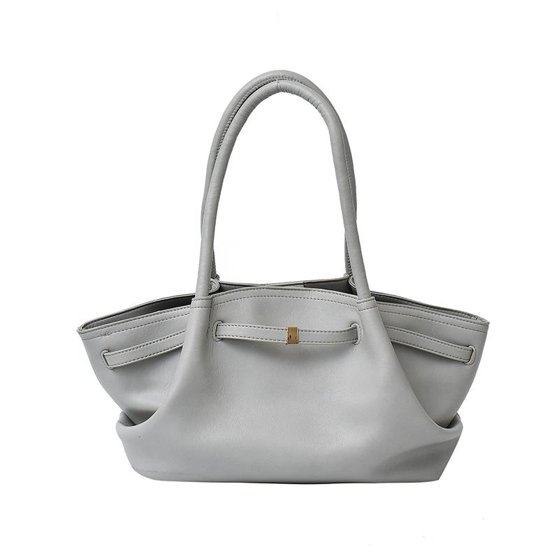 2025 Summer New Casual Simple Tote Bag Women Commute To Work Large Capacity Shoulder Bag Fashion Sense Armpit Bag