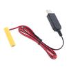 Battery Eliminator USB Power SupplyCable Replace 1.5V AAA Battery for Radio Electric Toy Clock LED Strip Lamp Calculator