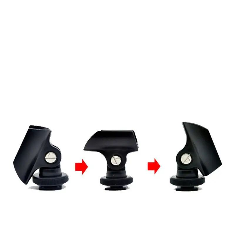 Microphone Accessories Microphone Fixed Clamp Microphone Clip Wired Wireless Microphone Cantilever Shock-absorbing Bracket Clip