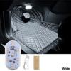 1Pcs LED Car Mini Touch Light Car Roof Magnet Camper Car Interior Lighting USB Charging Portable Auto Roof Reading Night Lamp
