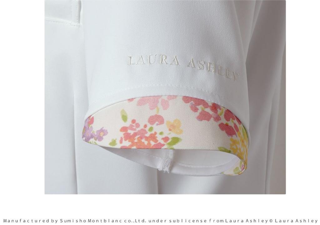 Schwesternjacke Rosa Japanische Größe [Laura Ashley] LW803-12 Damen Off-White/Amelie L- (Äquivalent L)