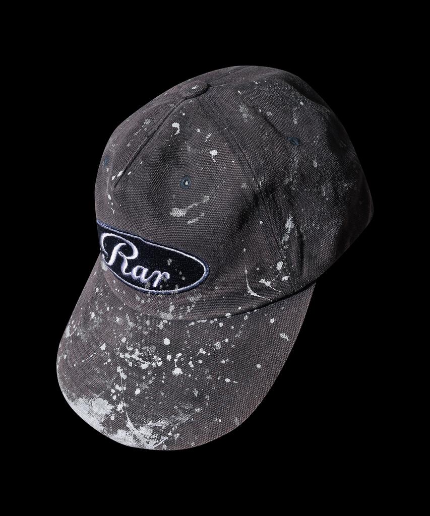 RAR Rar Painted Oval Logo 5-Panel Cap_Dusty Blue