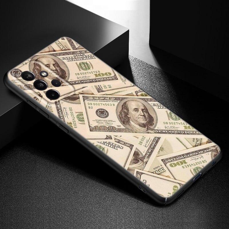 Pieniądze Dolary Rachunek Gotówka Etui na Telefon Samsung Galaxy A21 A30 A50 A52 S A13 A22 A32 A33 A53 A73 5G A11 A12 A31 A51 A70 A71 A72